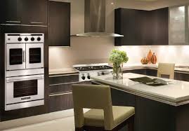 Kitchen with french door oven